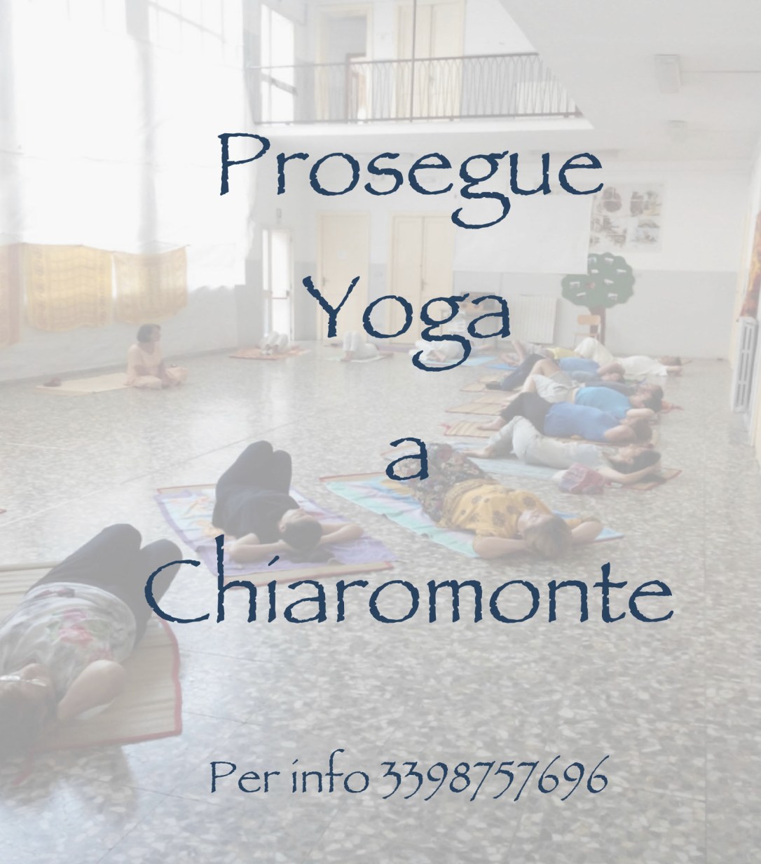 Prosegue lo Yoga a Chiaromonte