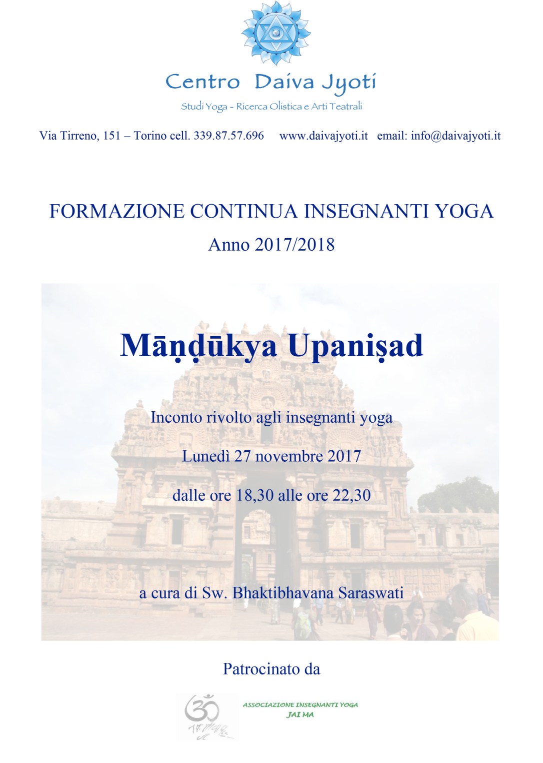 Microsoft Word - FORMAZIONE CONTINUA PER INSEGNANTI YOGA 2017-20