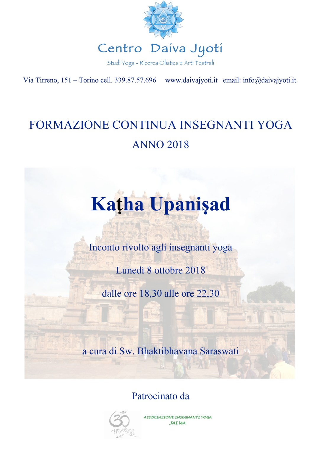 FORMAZIONE CONTINUA PER INSEGNANTI YOGA SET-DIC 2018 - KATHA UPANISHAD 8 ottobre 2018.jpg
