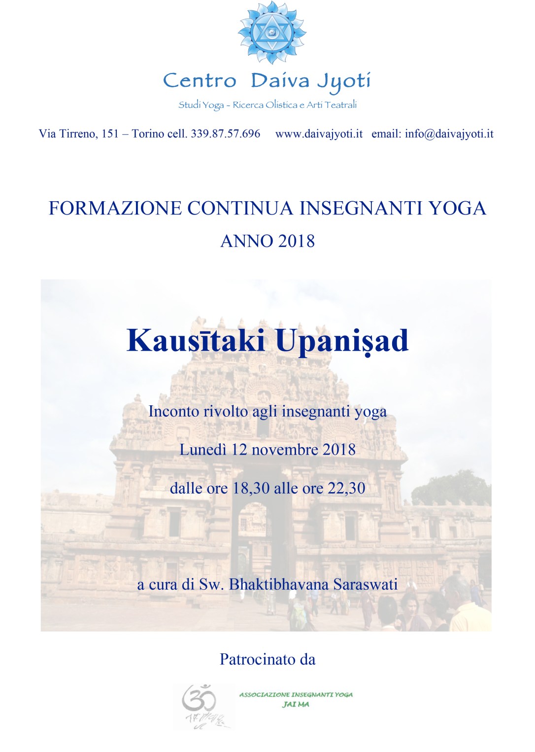FORMAZIONE CONTINUA PER INSEGNANTI YOGA SET-DIC 2018 - KAUSITAKI UPANISHAD 12 novembre 2018.jpg